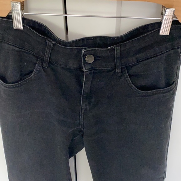 H&M faded black skinny jeans size 29 - Picture 2 of 4